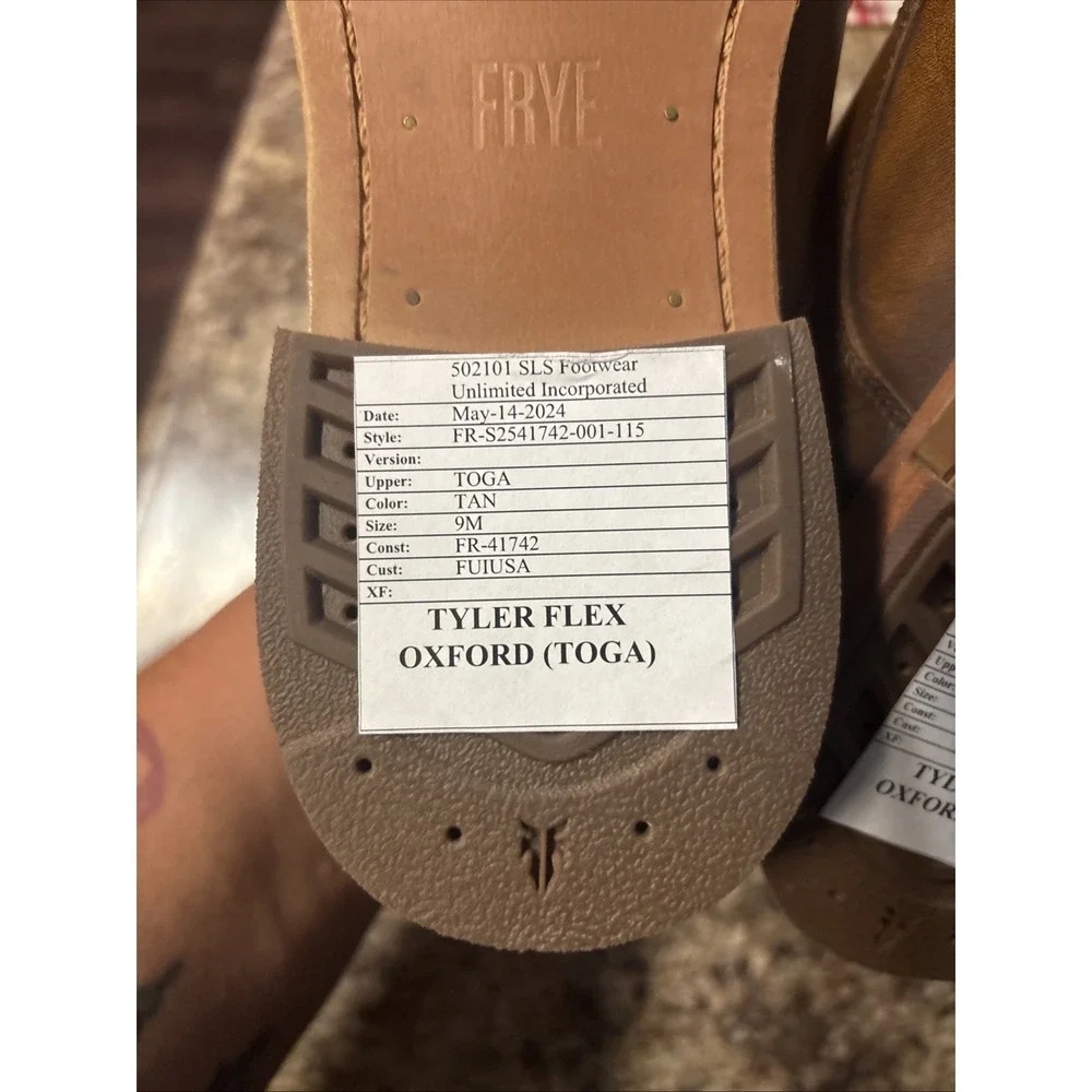 Frye Tyler Flex Oxford (TOGA) US Size‎ 9M